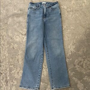 Women’s Good American (size 8/29) Stretch High Waist Denim Jeans